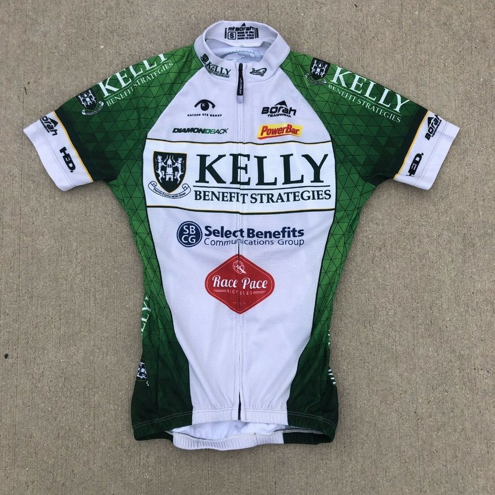 Mt Borah Womens Full Zip Bike Cycling Jersey Small